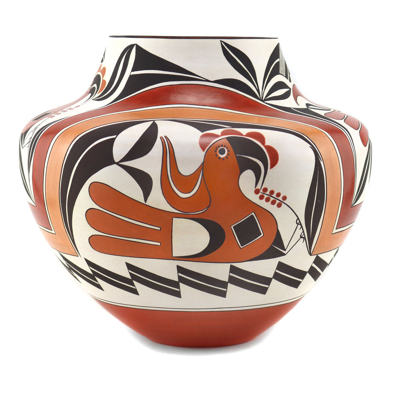 Barbara (b. 1951) and Joseph (b. 1947) Cerno - Acoma Polychrome Olla w