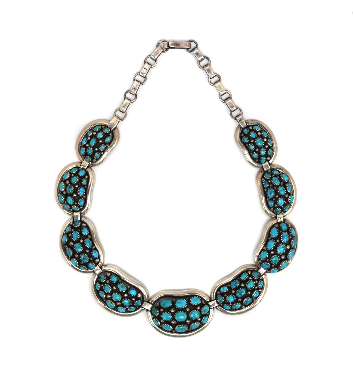 Frank Patania, Sr. (1899-1964) and Thunderbird Shop - Turquoise Cluste