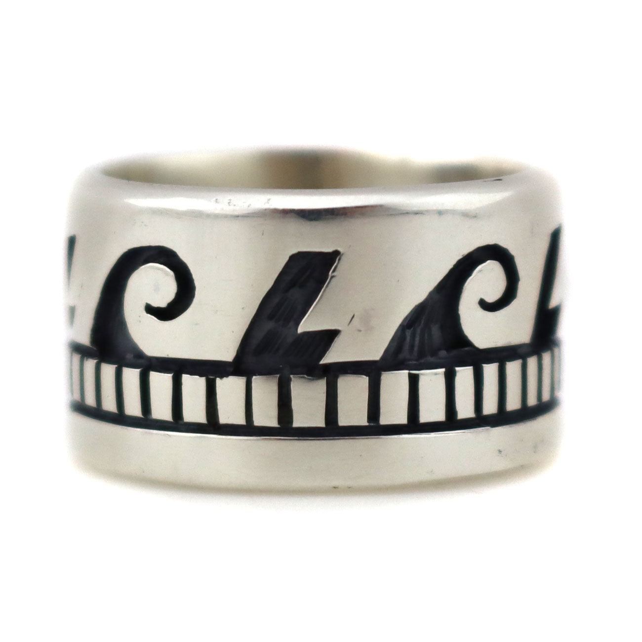 【専用】Hopi Roy Talahaftewa カチナ リング 20号 Roy Talahaftewa (b. 1955) - Hopi - Contemporary Sterling Silver Overla