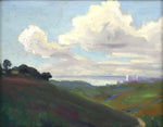 Albert Schmidt (1885-1957) - Hills, Lake & Cloud Study
