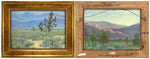 Albert Schmidt (1885-1957) - Joshua Tree and Arizona Desert (Double-Sided Painting)