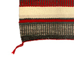 Navajo Single Saddle Blanket c. 1930s, 29" x 31"