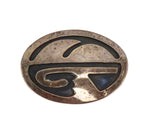 Hopi Silver Overlay Pin/Pendant c. 1940-50s, 1.5" x 2" (J13998-142)