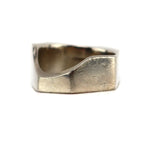 Douglas Nava - Taos Contemporary Multi-Stone Inlay and Silver Ring, size 6.5 (J13998-164B)