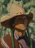 SOLD E.L. Blumenschein - Pueblo Scout