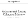 Nathan Benn: Kodachrome's Lasting Color...