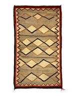 Navajo Crystal Rug c. 1920s, 77.25" x 44"