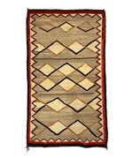 Navajo Crystal Rug c. 1920s, 77.25" x 44"