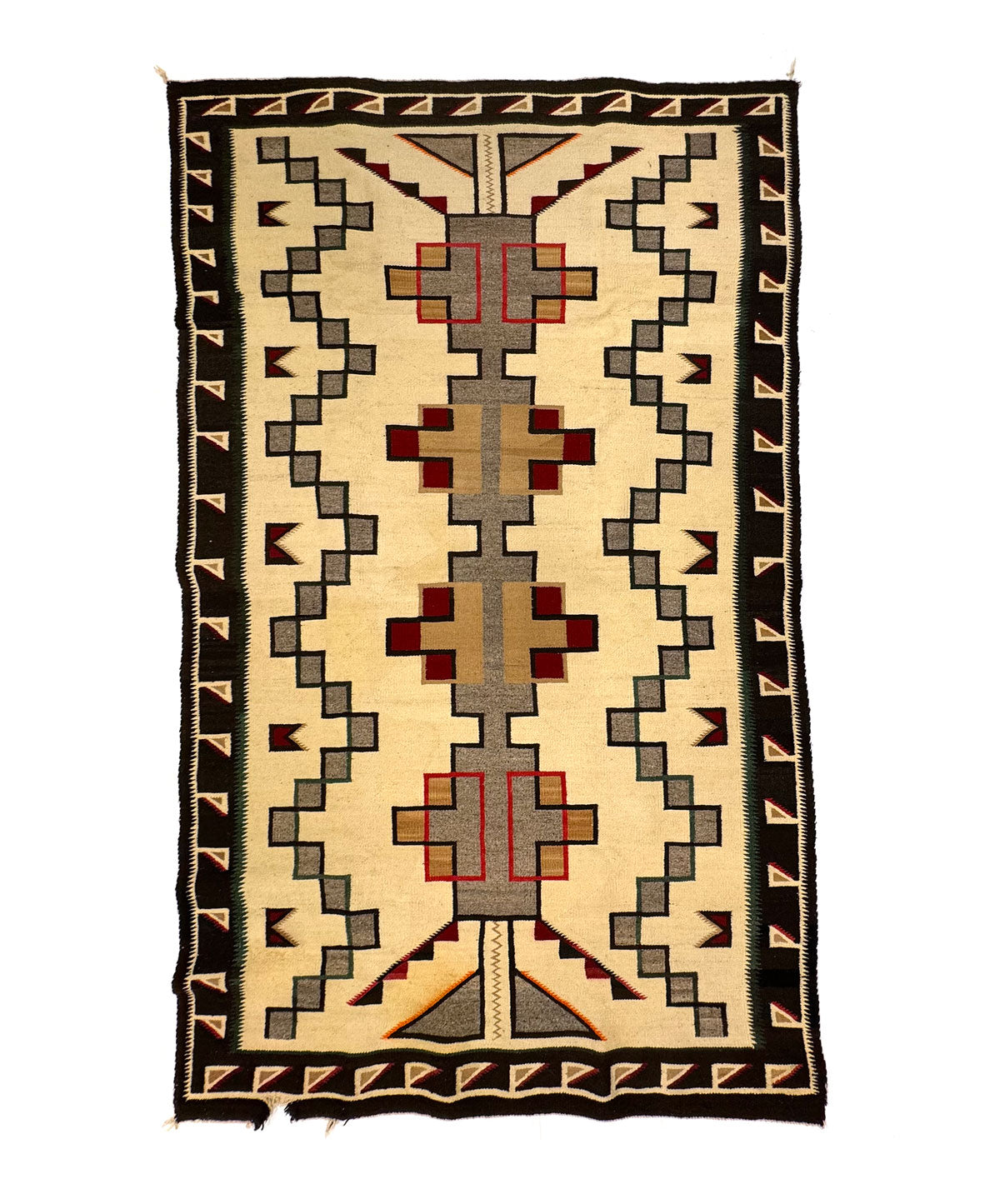 Navajo Red Mesa Rug c. 1920-30s, 72