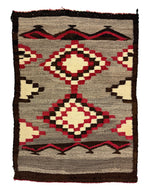 Navajo Ganado Rug c. 1910-20s, 45" x 32"