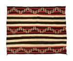 Navajo First Phase Chief's Blanket Variant c. 1920s, 49.5" x 61.5"