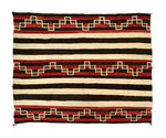 Navajo First Phase Chief's Blanket Variant c. 1920s, 49.5" x 61.5"