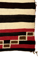 Navajo First Phase Chief's Blanket Variant c. 1920s, 49.5" x 61.5"