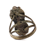 Navajo - Turquoise and Silver Ring c. 1950-60s, size 5.5