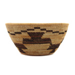 Yokuts Polychrome Basket c. 1920s, 2.5" x 5.5"