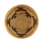 Yokuts Polychrome Basket c. 1920s, 2.5" x 5.5"