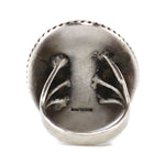 Navajo - Jasper and Sterling Silver Ring c. 1970-80s, size 7.5