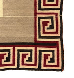 Navajo Double-Saddle Blanket c. 1950s, 51.5" x 28"