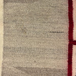 Navajo Double-Saddle Blanket c. 1950s, 51.5" x 28"