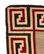 Navajo Double-Saddle Blanket c. 1950s, 51.5" x 28"