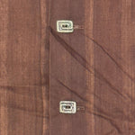 Lloyd Kiva New (1916-2002) - Cherokee Button-Up Shirt with Charles Loloma Silver Sandcast Buttons c. 1950s, 29.25" x 33.5"