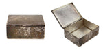 Mexican - Vintage Silver Lidded Box, 1.25" x 3.25" x 2.5"