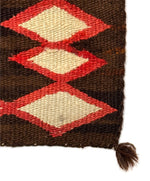 Large Navajo Ganado Runner c. 1910s, 106.5" x 54.25"