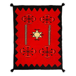 Navajo Germantown Blanket c. 1890s, 67" x 51.5"