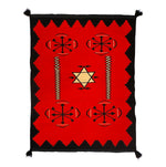 Navajo Germantown Blanket c. 1890s, 67" x 51.5"