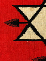 Navajo Germantown Blanket c. 1890s, 67" x 51.5"