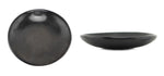 Maria Martinez (1887-1980) - San Ildefonso Black Plate, Signed "Maria Poveka" c. 1960s, 5.75" diameter