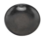 Maria Martinez (1887-1980) - San Ildefonso Black Plate, Signed "Maria Poveka" c. 1960s, 5.75" diameter
