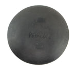 Maria Martinez (1887-1980) - San Ildefonso Black Plate, Signed "Maria Poveka" c. 1960s, 5.75" diameter