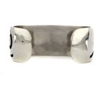 Anderson Koinva - Hopi - Contemporary Sterling Silver Overlay Bracelet with Pictorial Design, size 6.5