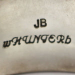 Jerry and Wilma Begay - Navajo - Contemporary Multi-Stone Channel Inlay, 14K Gold, and Sterling Silver Bracelet with Flower Accents, size 6.625