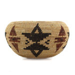 Mono Lake/Paiute Polychrome Basket c. 1920s, 2.25" x 4.25"