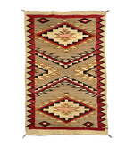 Navajo Ganado Rug c. 1910-20s, 61.5" x 39.5"