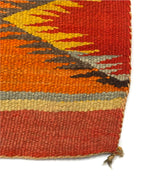 Navajo Transitional Blanket c. 1890s, 77" x 53"