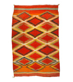 Navajo Transitional Blanket c. 1890s, 77" x 53"