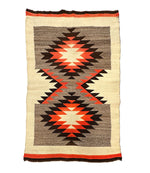 Navajo Ganado Rug c. 1910s, 57" x 36"