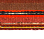 Navajo Double Saddle Blanket c. 1930s, 53" x 37"