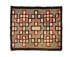 Navajo Ganado Rug c. 1910s, 48.5" x 55"