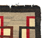 Navajo Ganado Rug c. 1910s, 48.5" x 55"