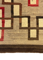 Navajo Ganado Rug c. 1910s, 48.5" x 55"