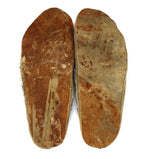 Sioux Beaded Leather Moccasins c. 1890s, 2.25" x 3.5" x 9.5"