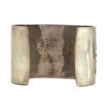 Hopicrafts - Silver Overlay Pictorial Bracelet c. 1970-80s, size 7.25