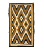 Navajo Crystal Rug c. 1930s, 64.5" x 37.5"
