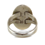 Tommy Singer (1940-2014) - Navajo - Silver Overlay Squash Blossom-Style Necklace, Bracelet, Earrings, and Ring Set with Kokopelli Design c. 1980-90s