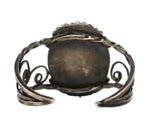 Navajo - Jasper and Silver Bracelet c. 1940-50s, size 6.5