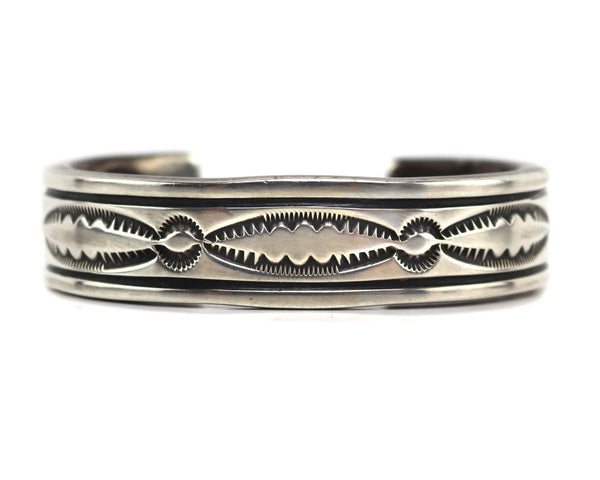Orville Tsinnie (1943-2017) - Navajo - Heavy Sterling Silver Bracelet